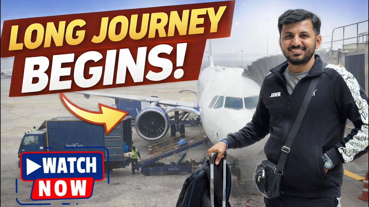 Bade Safar Ki Shuruaat ✈️| Kahan Ja Raha Hoon?🤔👀| Travel Vlog