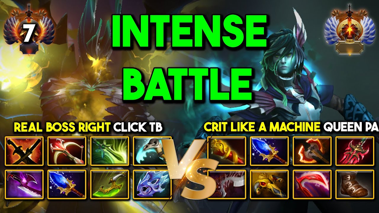 INTENSE CARRY BATTLE | Real Boss Right Click Terrorblade Vs. Crit Like A Machine Phantom Assassin