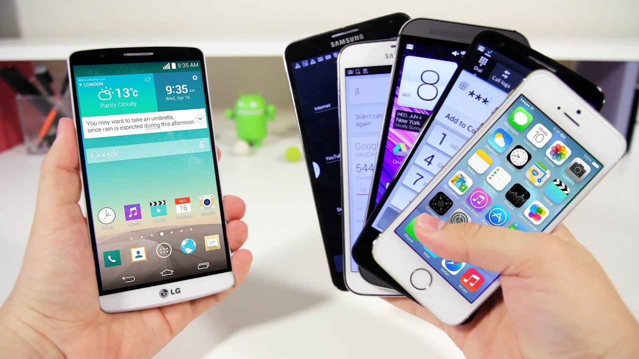 LG G3 vs The Competition - Full Comparison!