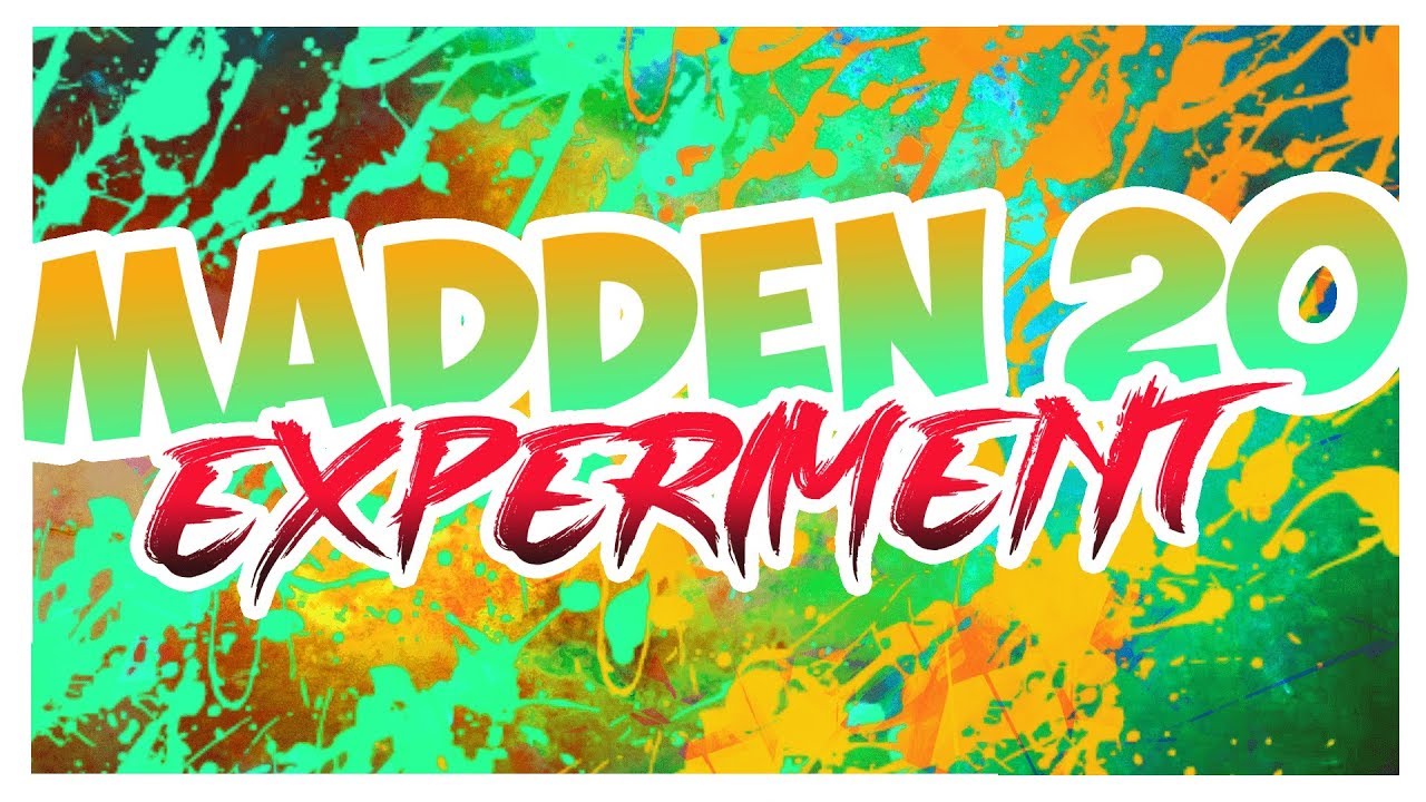 What If The NFL Season Started Today? Madden 20 Experiment