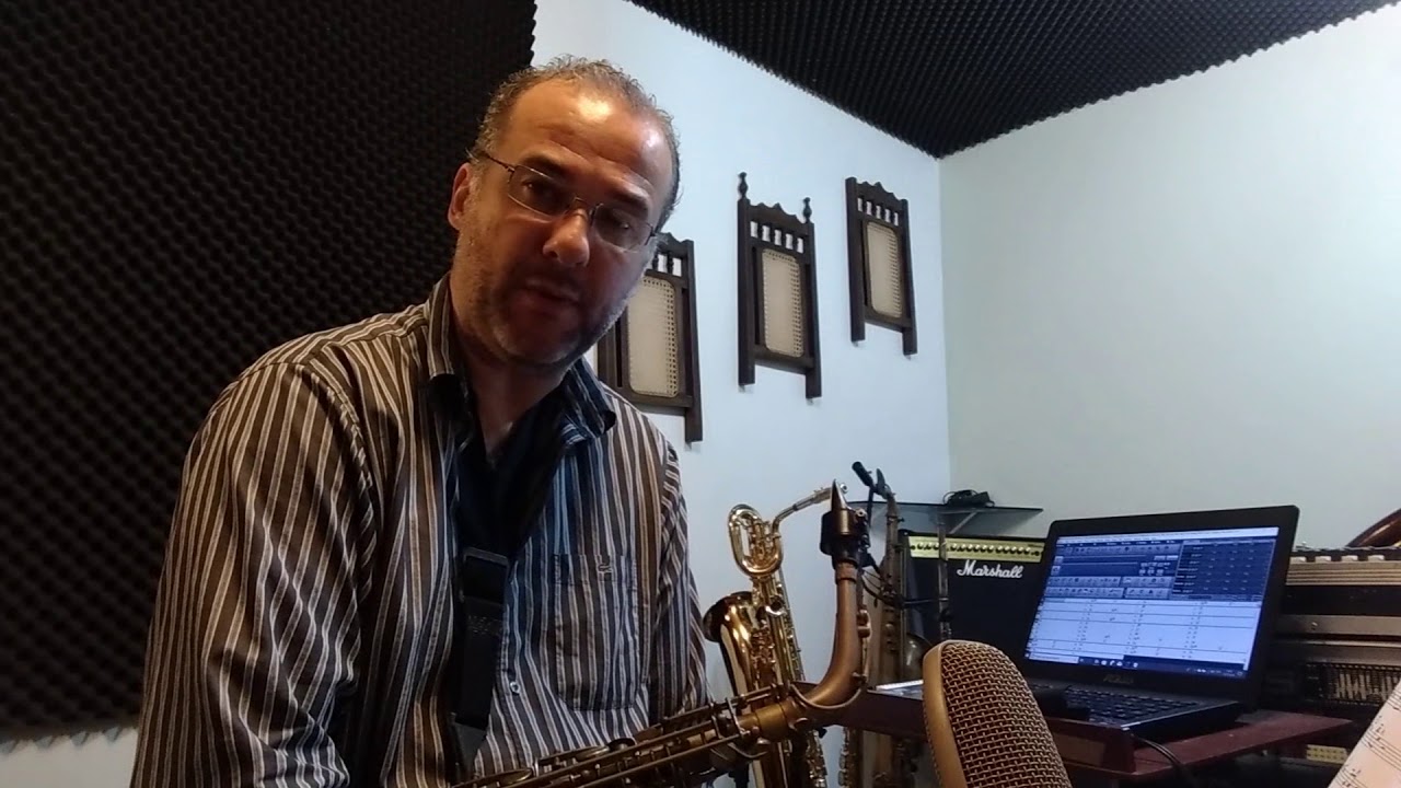 Exercício 03 do Método Developing Jazz Concepts, de Lennie Niehaus - por Felipe Moritz - Sax Alto