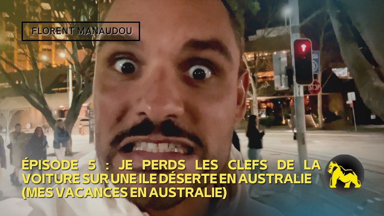 Je perds les clefs de la voiture sur une ile déserte en AUSTRALIE. (Mes vacances en Australie)