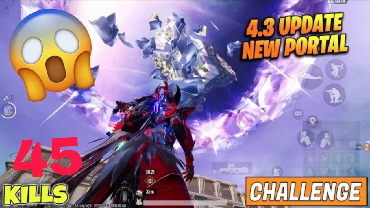 OMG !! 4.3 UPDATE IS HERE WITH ALL NEW SUPER POWER - BLOODRAVEN X-SUIT OPENED A SECRET PORTAL BGMI