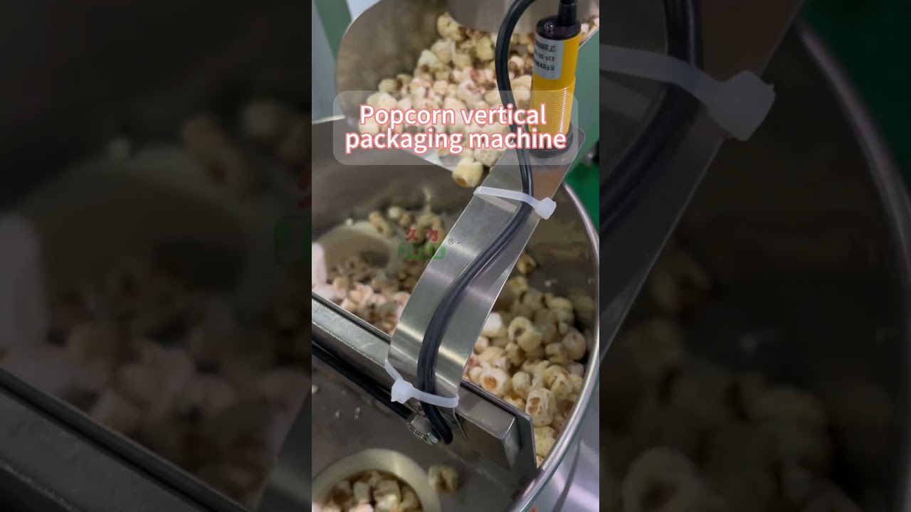 volumetric cup popcorn packaging machine