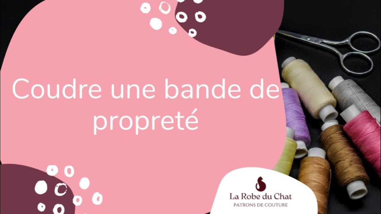 Les tutos du Chat - Couture - Coudre une bande de propreté