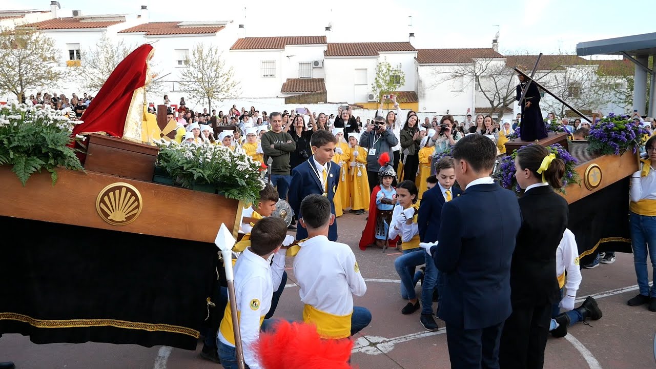 Procesión infantil del CEIP El Rodeo 2023 | Jerez de los Caballeros