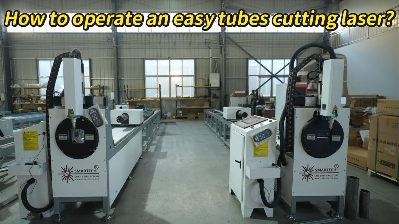 Fiber laser cutting machine for tubes cutting