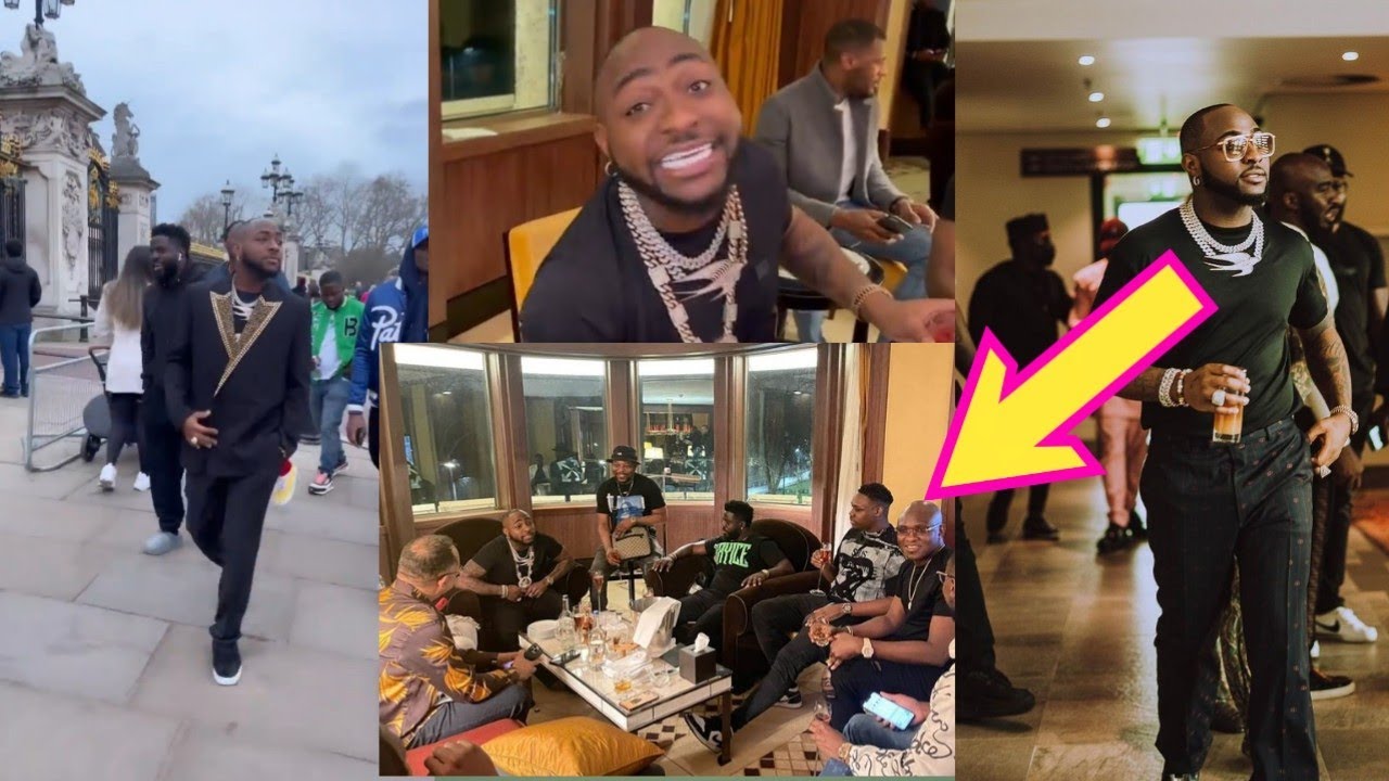 Davido Walk The Streets Of London As He Met This Billionaire Nigeria Pastor In London