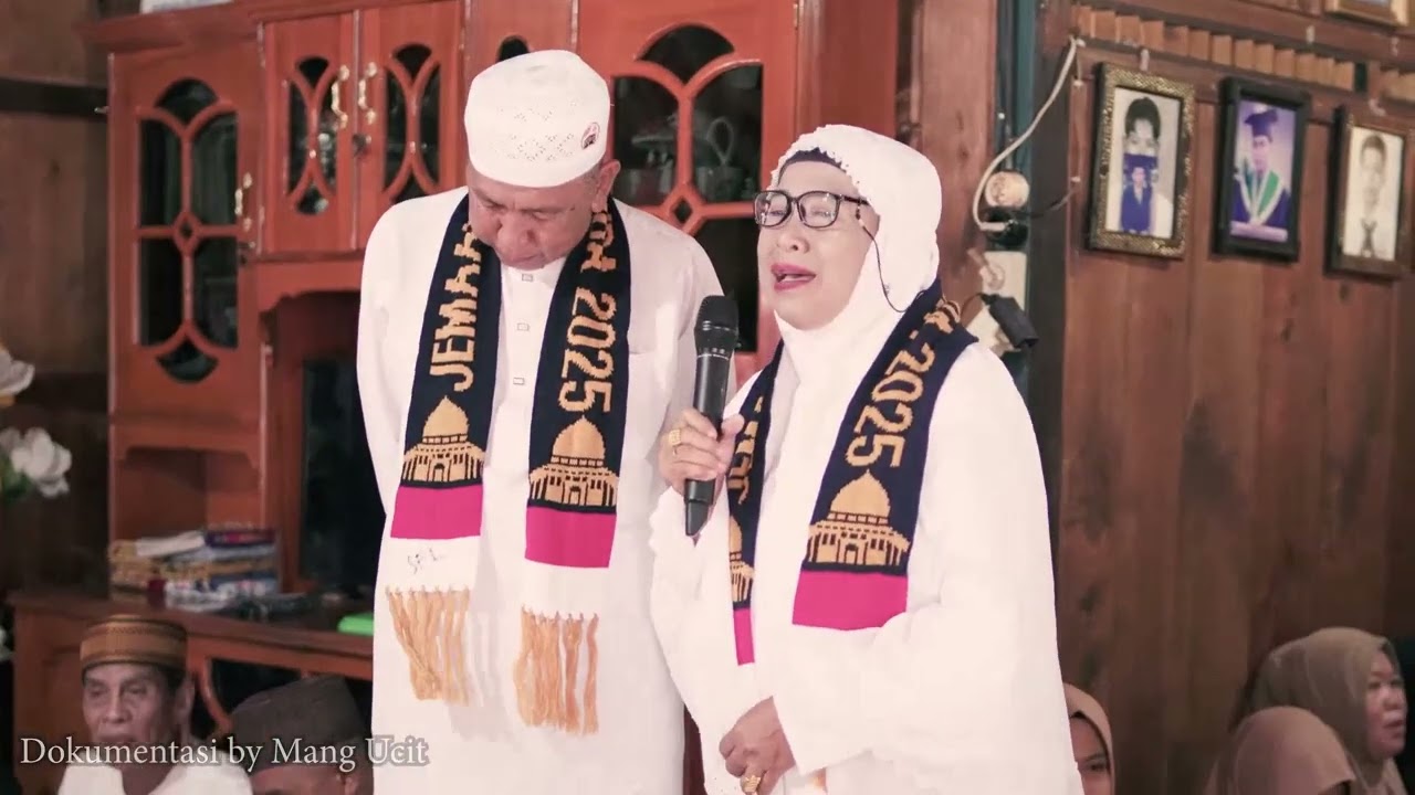 Acara Yasinan Persiapan Berangkat Haji Mamanda Syaiful Azhar dan Bibinda Husniyah.