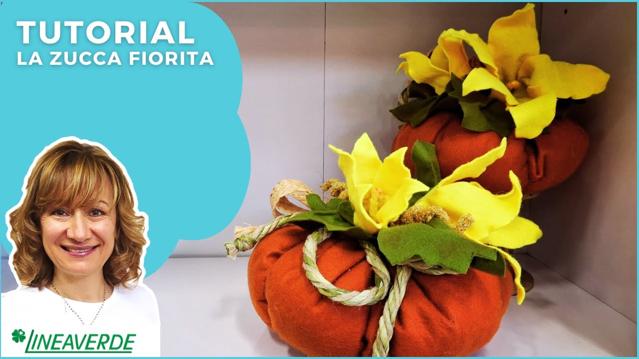 Tutorial Zucca Fiorita DIY: Crea una Zucca di Stoffa Elegante per l'Autunno