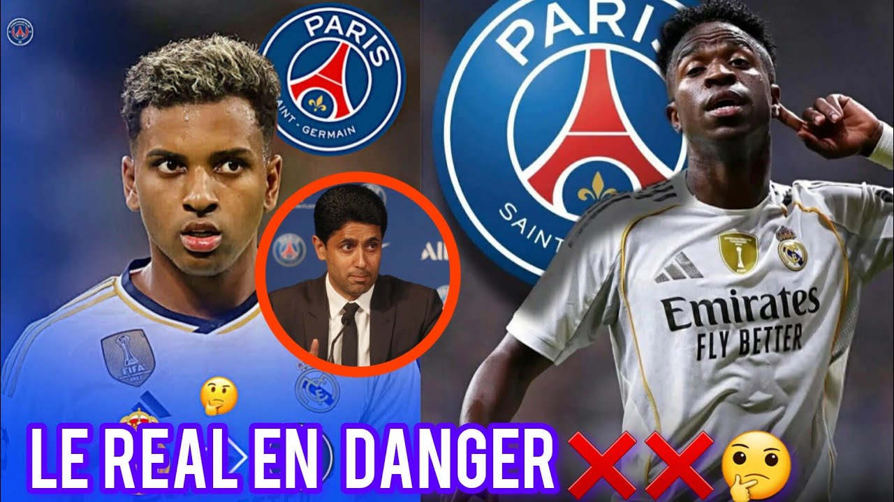 Le Real Madrid en danger ? Vinícius et Rodrygo vers le PSG…
