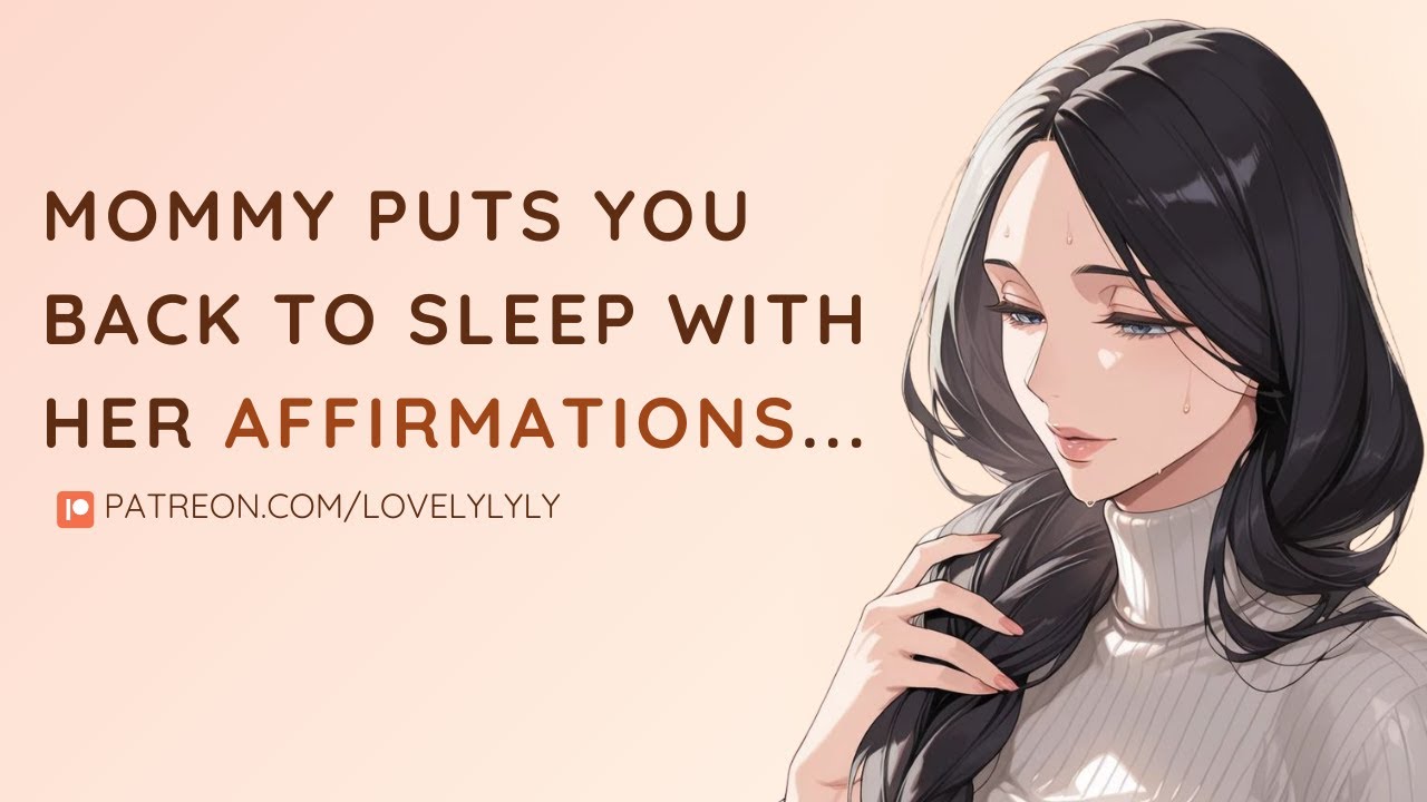 ASMR - Mommy's Affirmations Help You Fall Back Asleep 💛 F4A | Self Worth Love | Insomnia Sleep AID