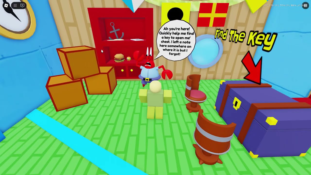 Playing Escape Spongeboy