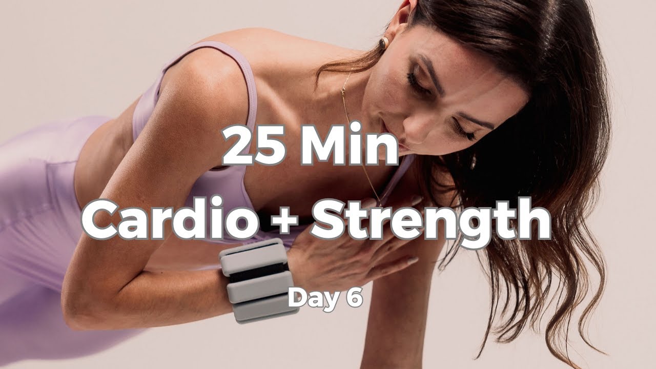 25-Min Cardio & Strength Workout | Ballet-Inspired Burn (Day 6 of 7)