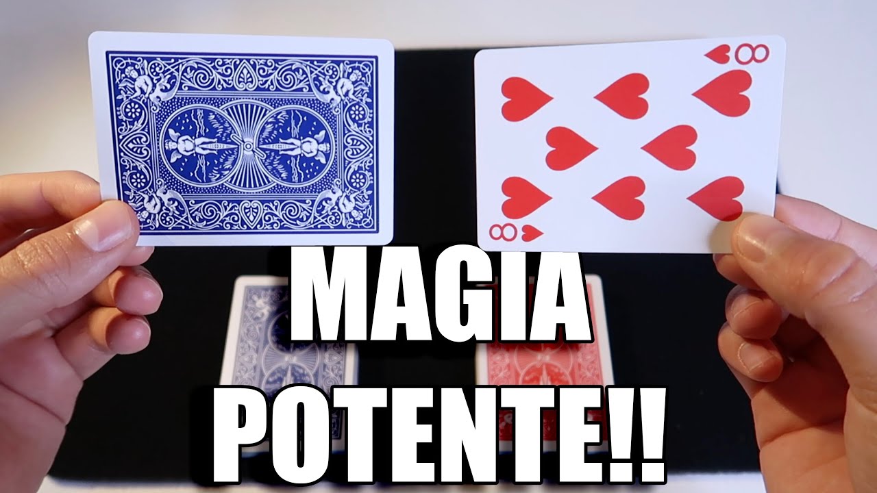 LA MAGIA CON LE CARTE PIÙ POTENTE E FACILE AL MONDO!! Spiegazione