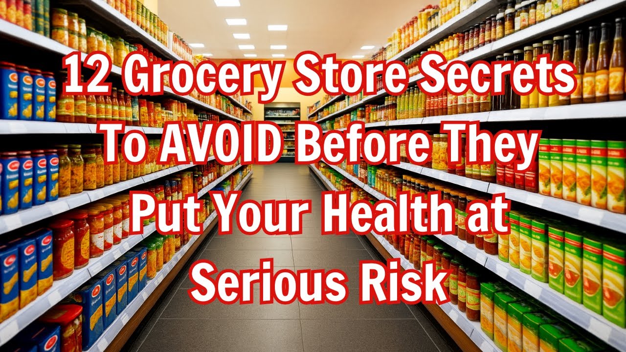 12 Grocery Store Secrets To AVOID Before They Put Your Health at Serious Risk