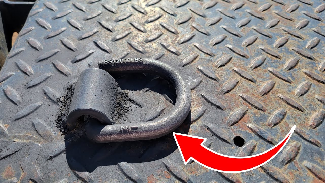 How to Install D-Rings on your Trailer or Flatbed | Product Review