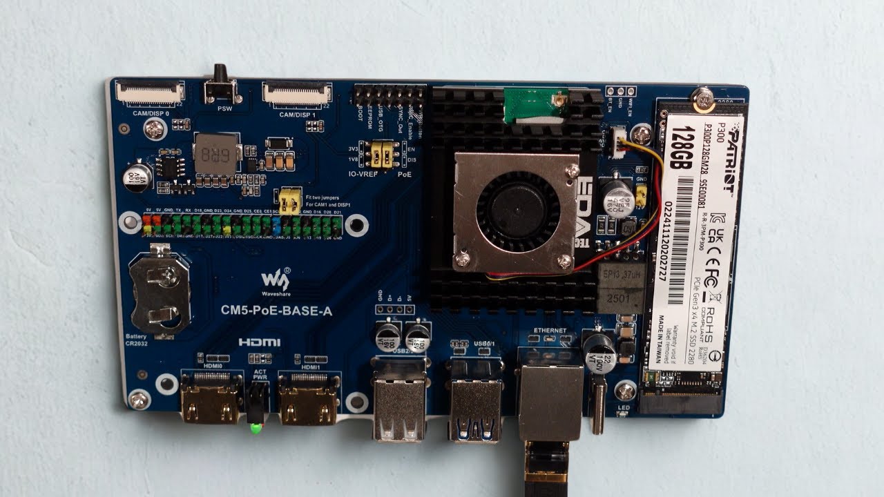 Hands On: Waveshare CM5 IO Board