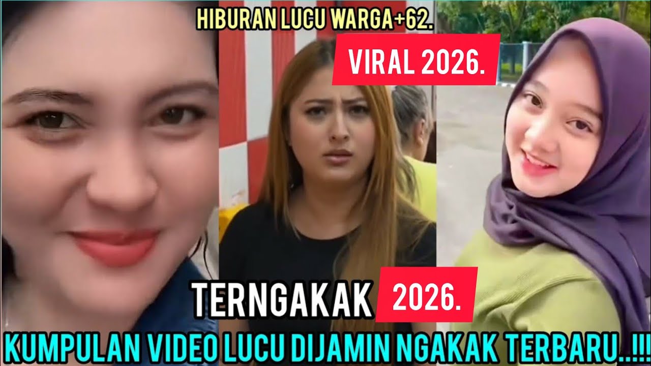 TERNGAKAK 2025 !! Hiburan Lucu Warga62 Dijamin Ngakak !! Funny Videos Comedy.
