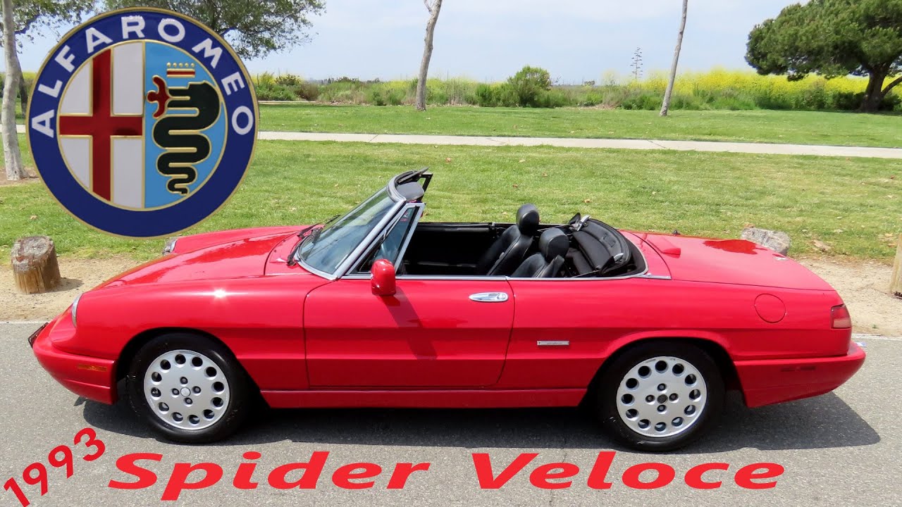 Тест-драйв Alfa Romeo Veloce Spider 1993 года