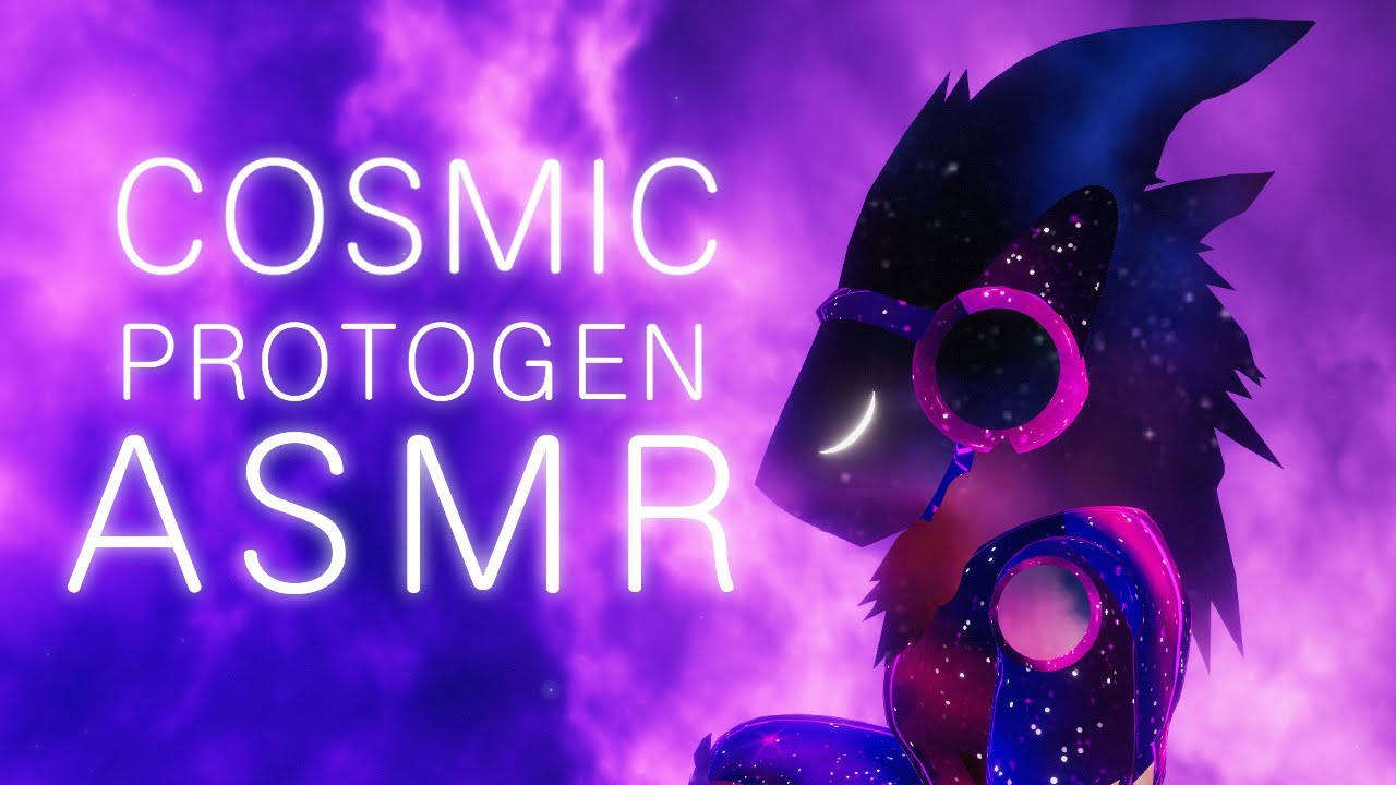 [ASMR] 🌌 Cosmic Protogen entity helps you relax and fall asleep【Unintelligible whispers】【VRChat】