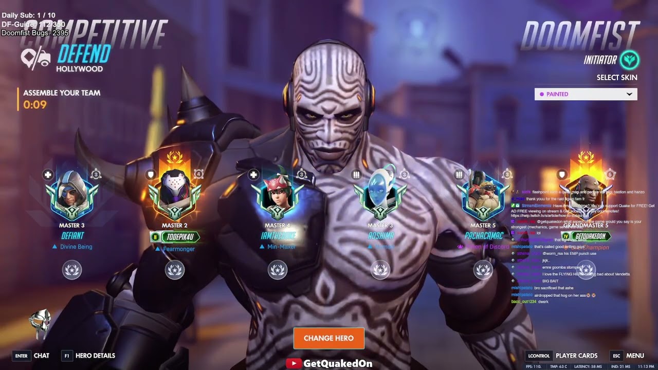 Overwatch 2 Rollout Doomfist God GetQuakedOn Popped Off As Doomfist