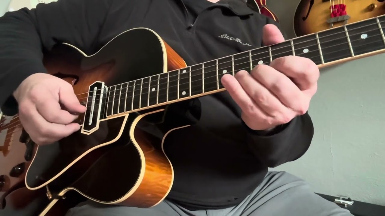 Barney Kessel Let’s Cook solo Archtop Tribute Custom ATC350BK