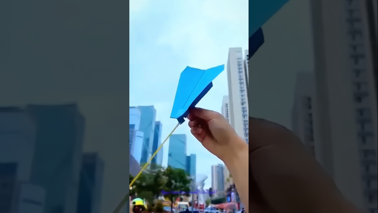 Amazing Rubber Band Paper Plane (TUTORIAL)