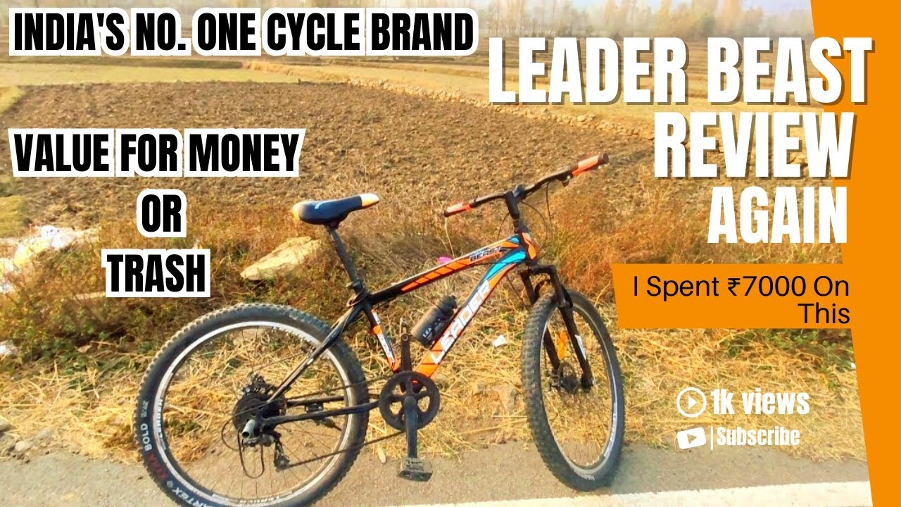 Full review of Leader Beast 👹 | India's no. one cycle brand 🤯 | Again 😉.