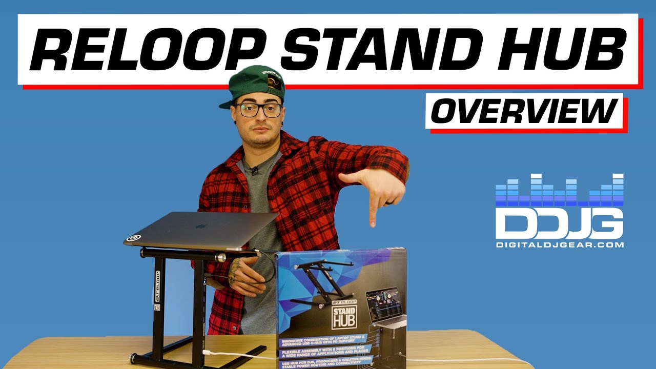 Reloop Stand Hub Advanced Laptop Stand Product Overview