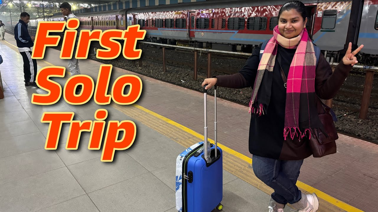 First Solo Trip 🚂 || Wonder with Roshni