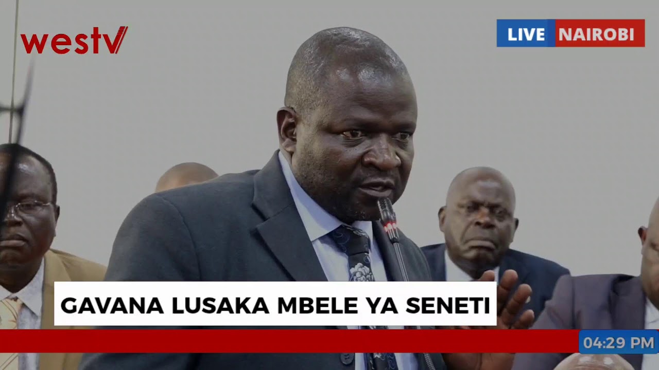 GOVERNOR LUSAKA GRILLING BY SENATE PAC COMMITTEE