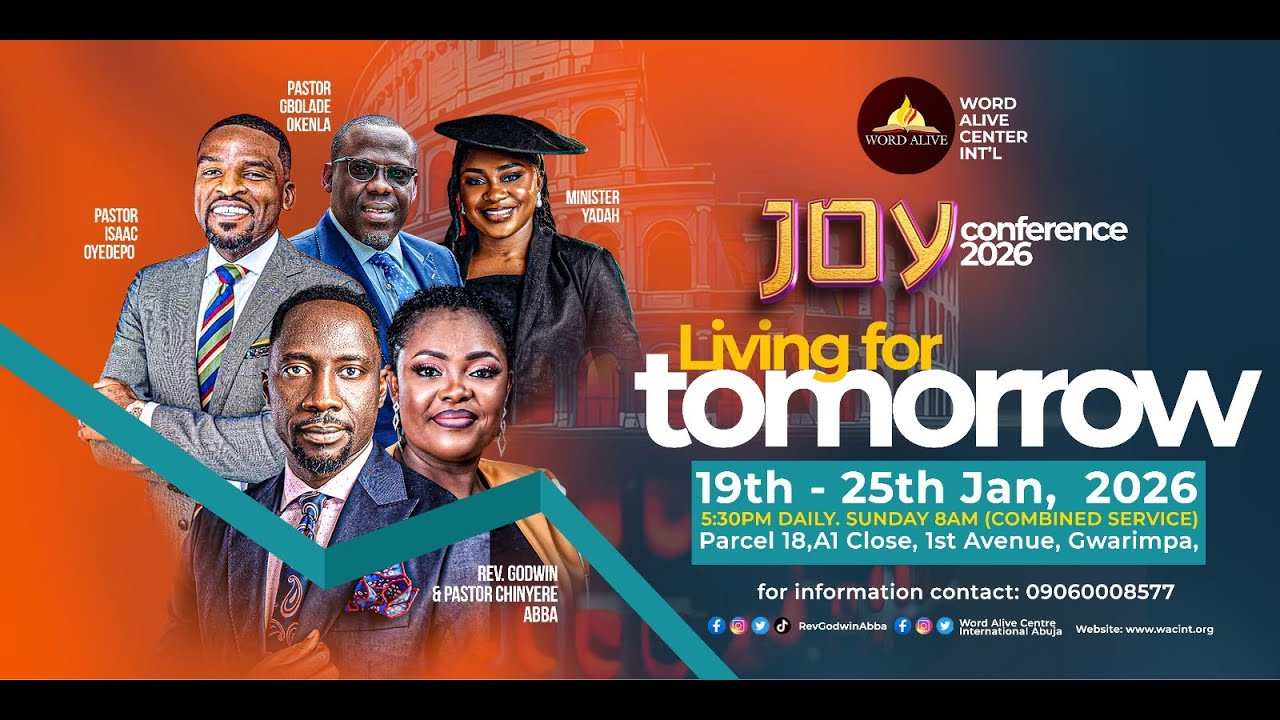 JOY CONFERENCE - DAY 5 II 23-01-2026