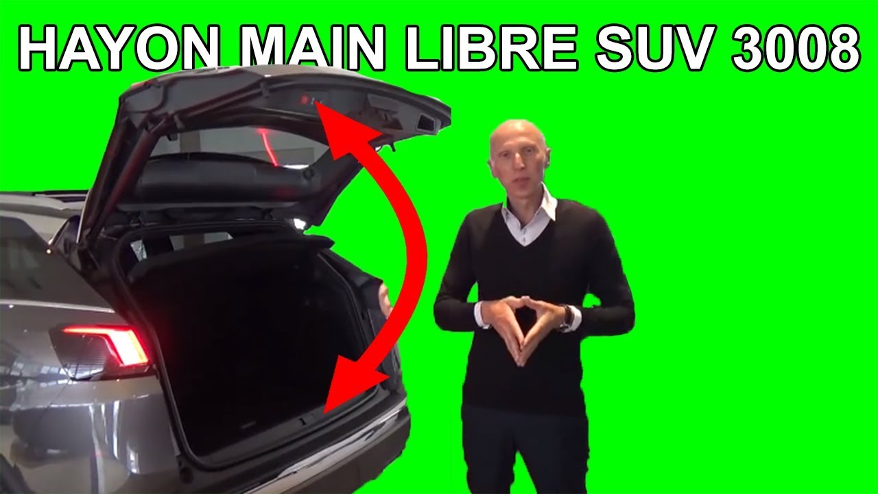Hayon main libre SUV Peugeot 3008 - Les tutos de Berbiguier