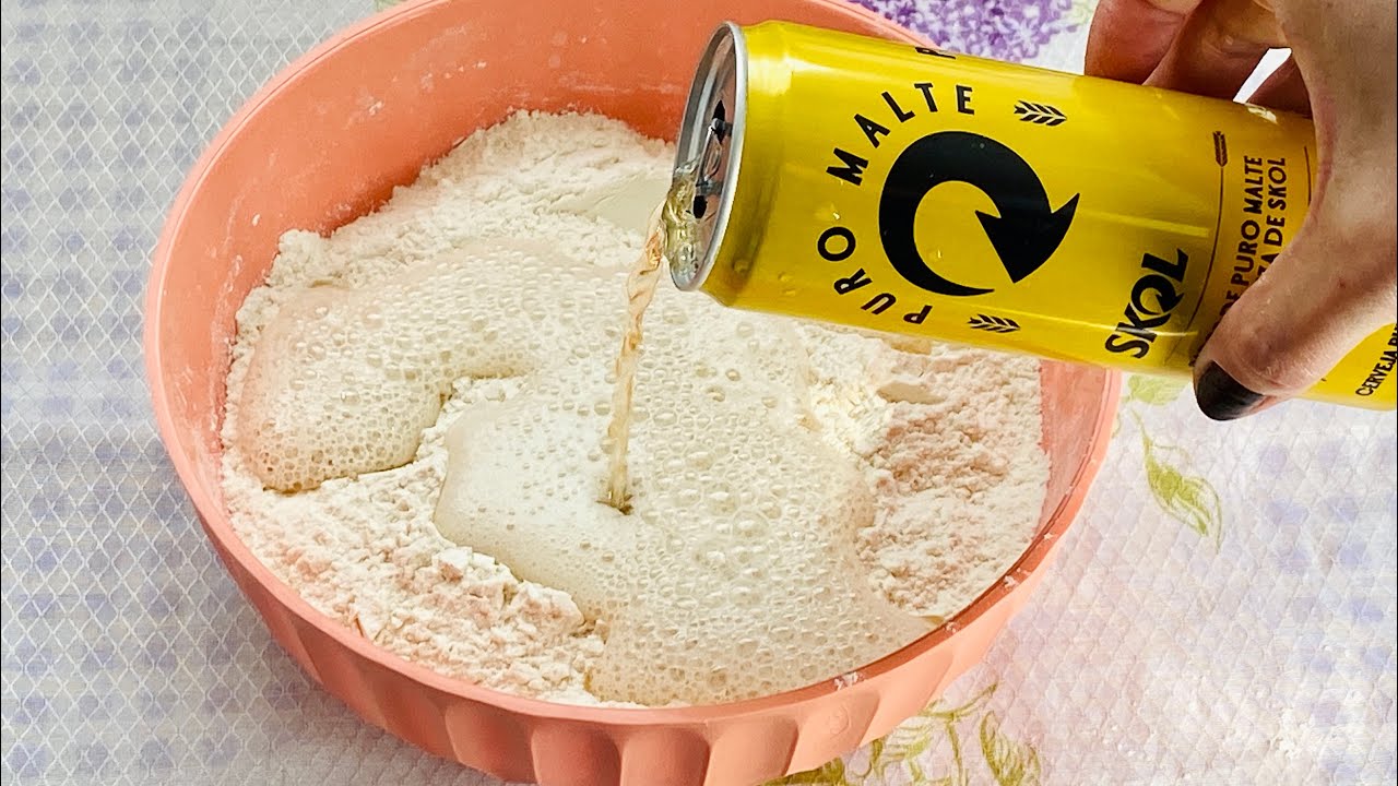 положи это в муку и посмотри, что будет с тестом! легко быстро!