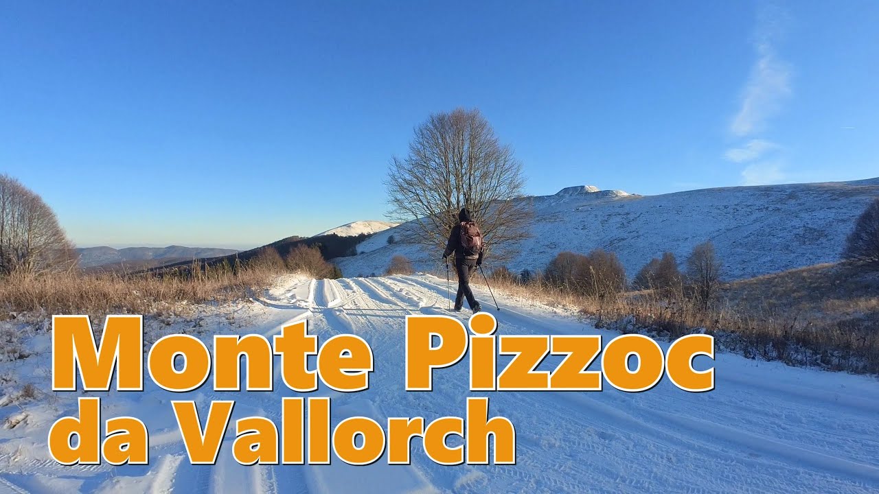 Monte Pizzoc dal villaggio cimbro di Vallorch (Pian del Cansiglio)