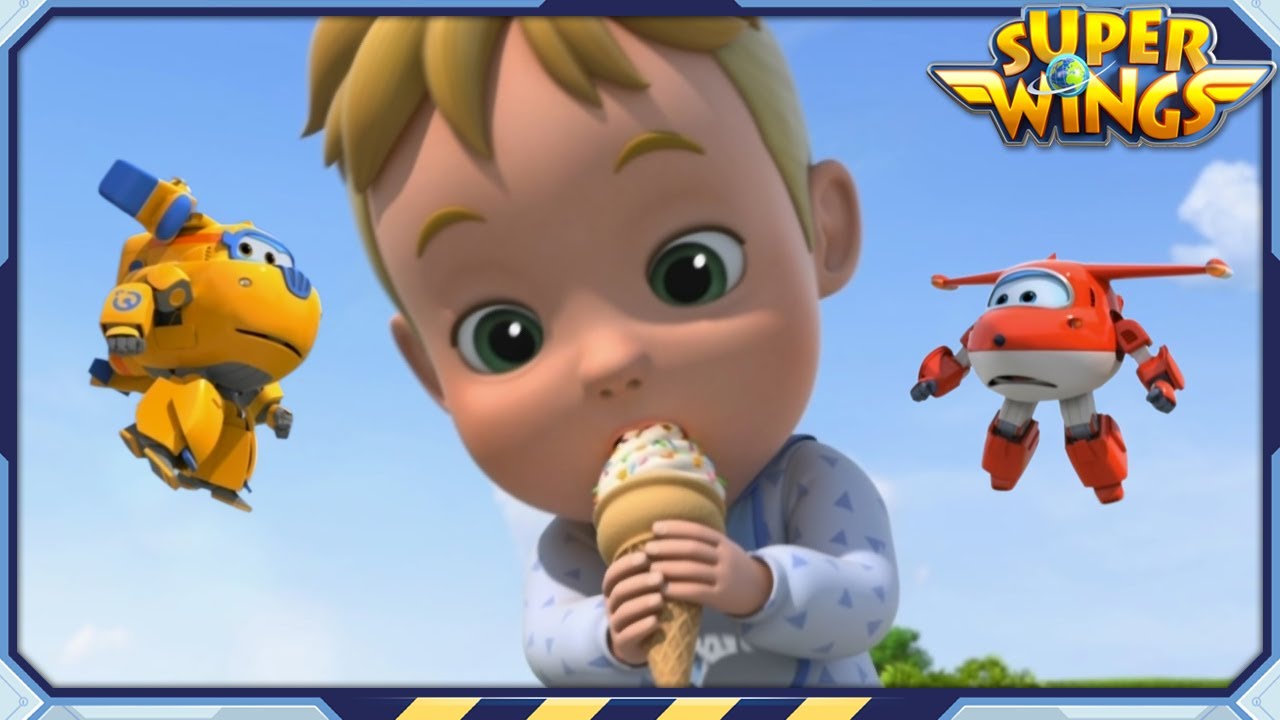 Superwings | S2 | น้องชายกลายเป็นยักษ์ | ตอนที่ 12