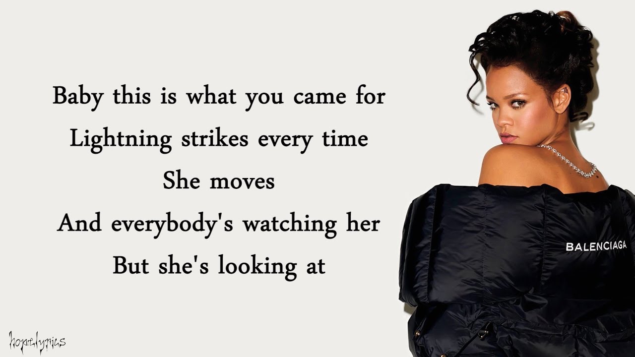 Calvin Harris, Rihanna - This Is What You Came For (Lyrics)