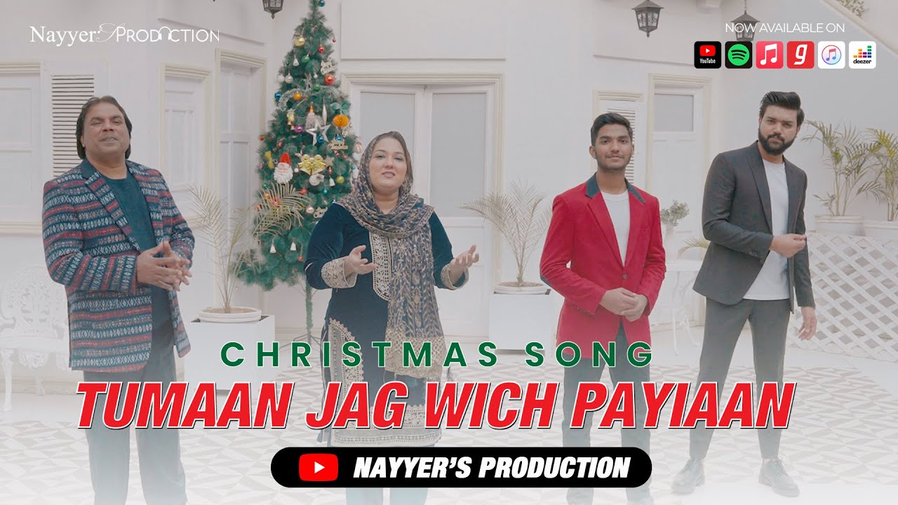 Tumaan Jag Wich Payiaan | Punjabi Christmas Song | Faraz Nayyer | Saleem Inayat