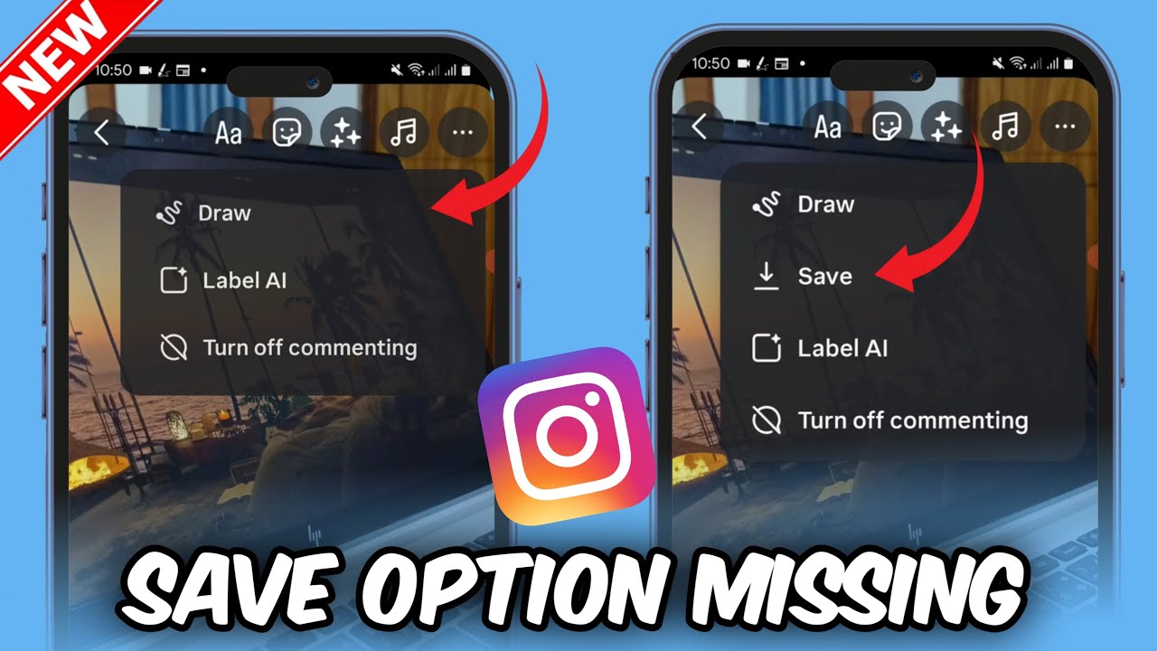 Исправление ошибки &laquo;Сохранить историю в Instagram&raquo; (2025) | Отсутствует опция сохранения в истори...