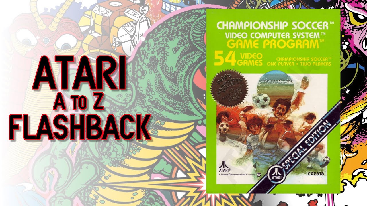 Championship Soccer for Atari 2600 and a foot like a traction engine | Atari A to Z Flashback