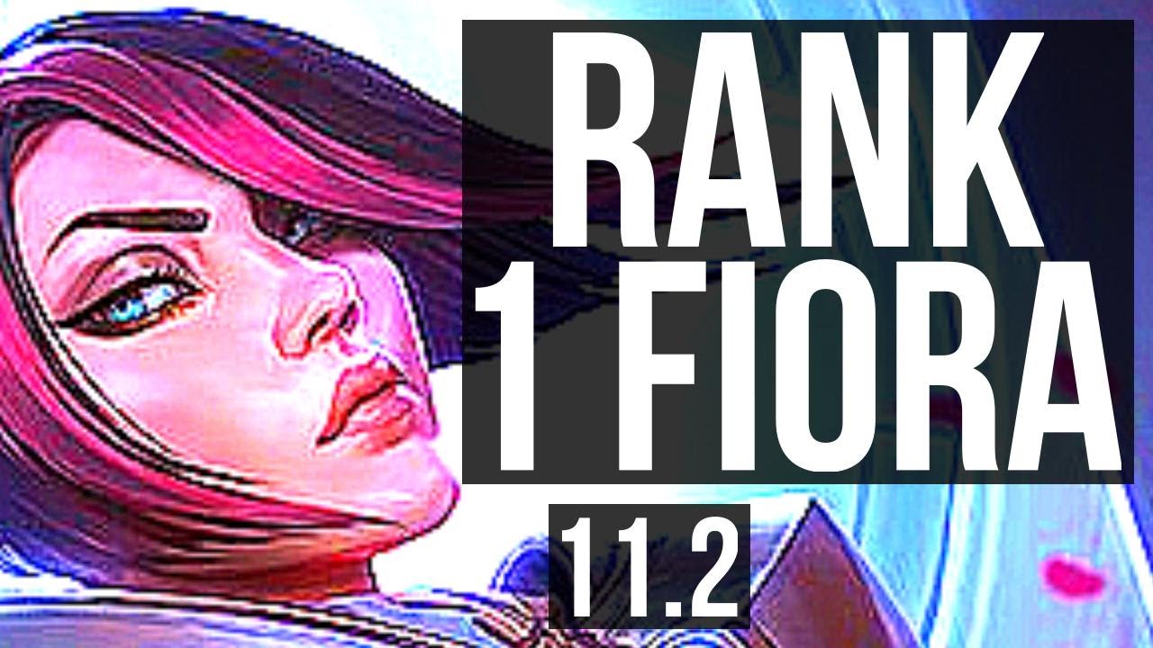 FIORA vs NOCTURNE (TOP) | Rank 1 Fiora, 6/1/6, 300+ games, Rank 20 | KR Challenger | v11.2