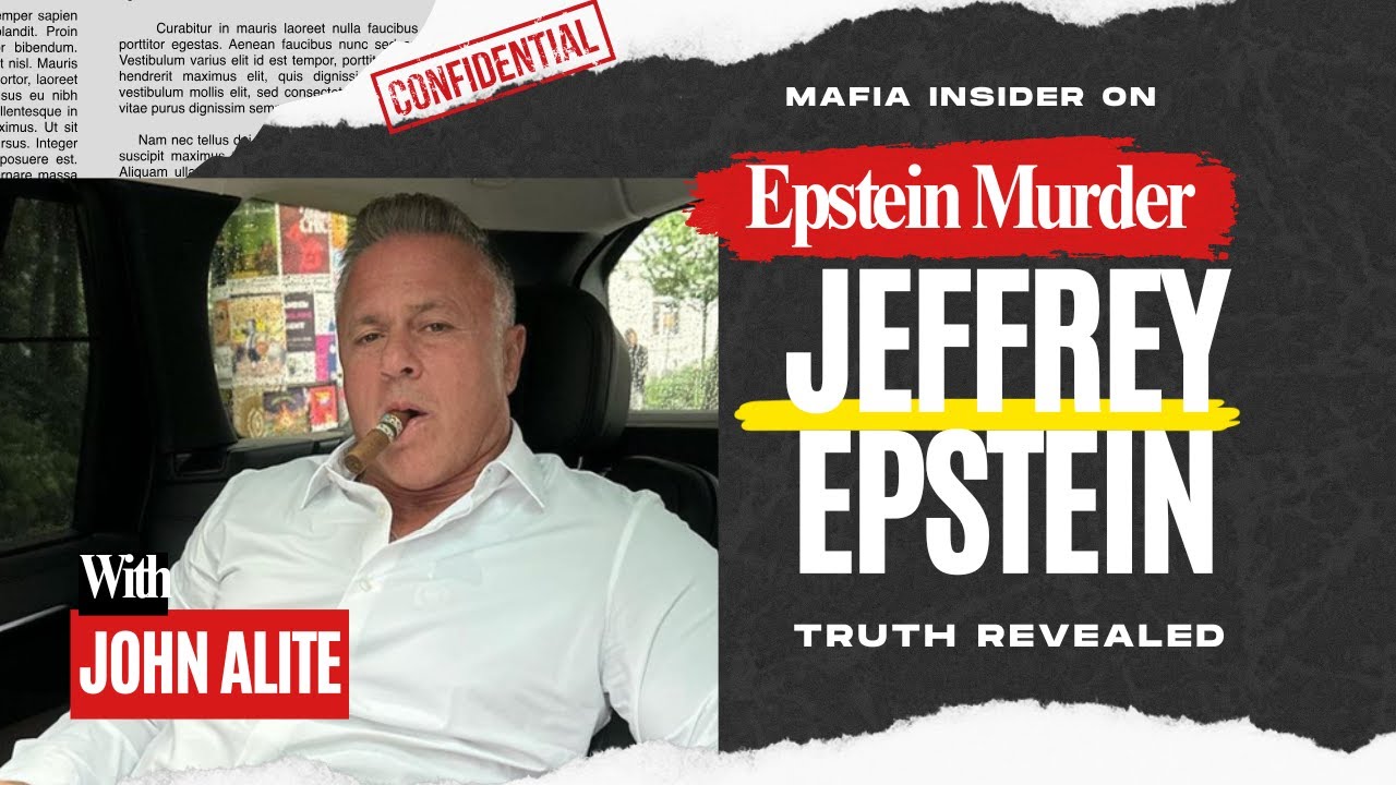 John Alite: The Epstein Cover-Up &ndash; Why It Wasn&rsquo;t Suicide