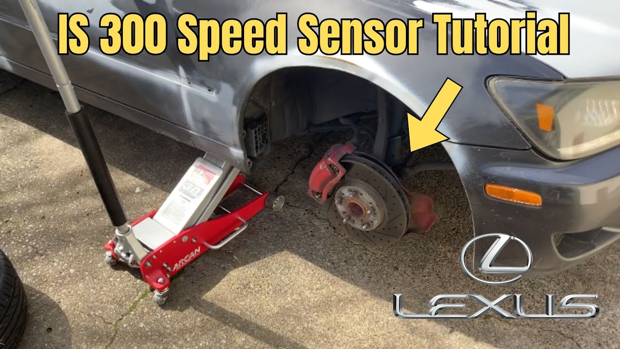 New Wheel Speed Sensor in under 10 minutes - 2001-2005 Lexus IS 300 Tutorial