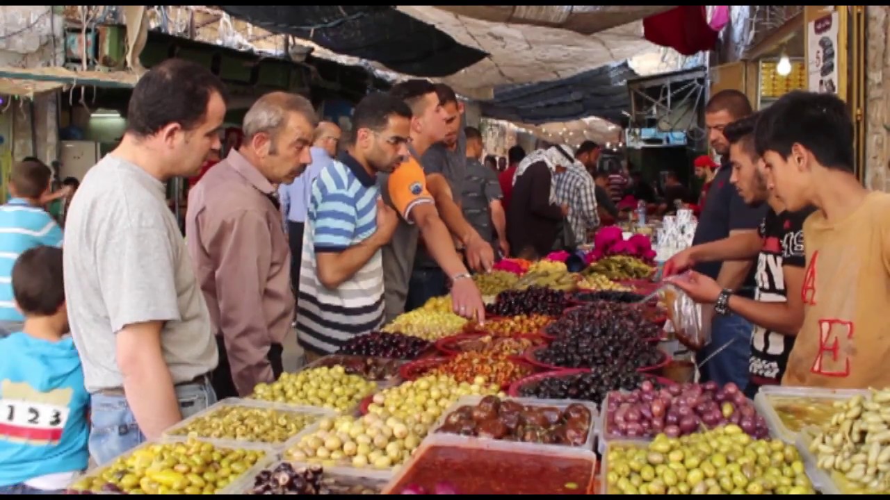 أجواء شهر  #رمضان المبارك في مدينة #الخليل #فلسطين