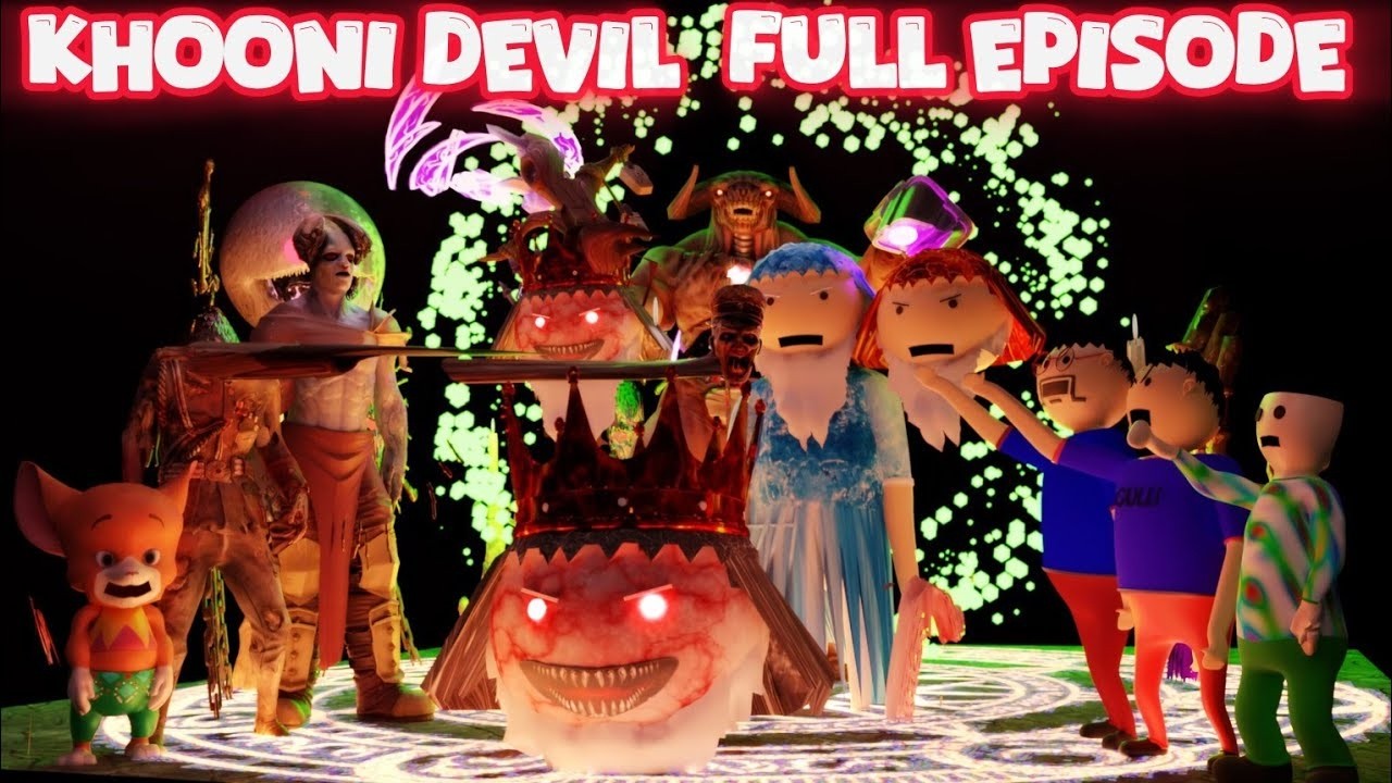 GULLI BULLI KHOONI BABA  | KHOONI DEVIL | FULL EPESODE GULLI BULLI CARTOON MAKE JOKE OF HORROR GBS 2