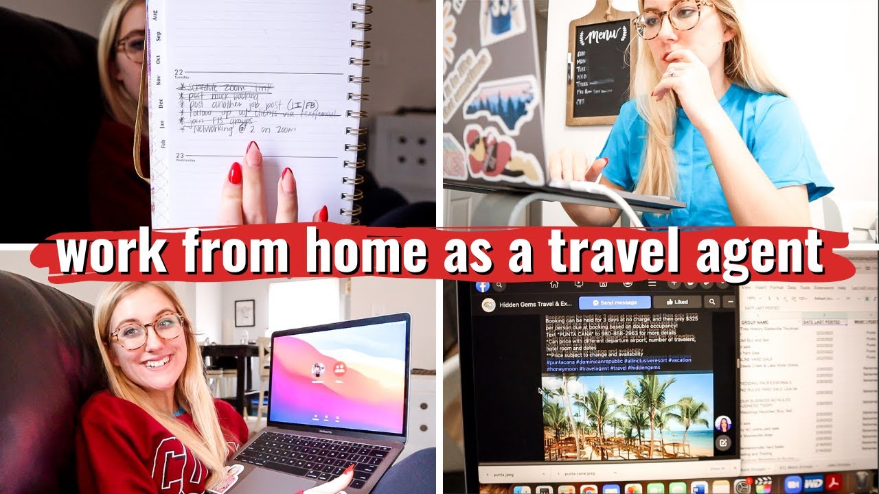 day in the life working from home | to do lists, zoom calls, and travel bookings
