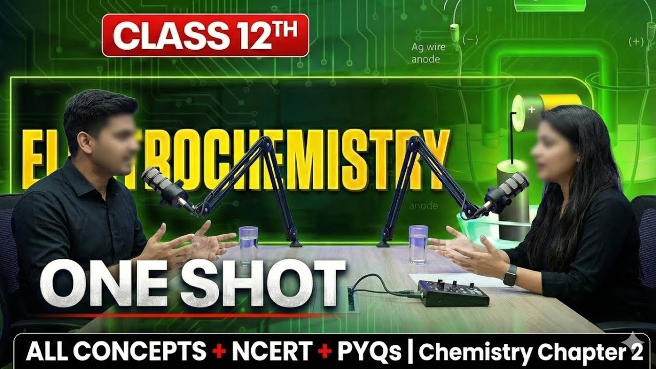 Electrochemistry Class 12 One Shot🔥 | All Concepts + NCERT + PYQs | Chemistry Chapter 2
