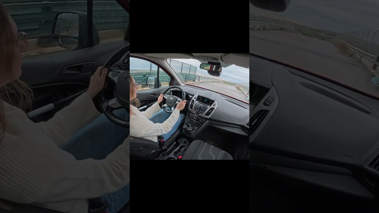 #shorts Girl driving manual car #drivingasmr