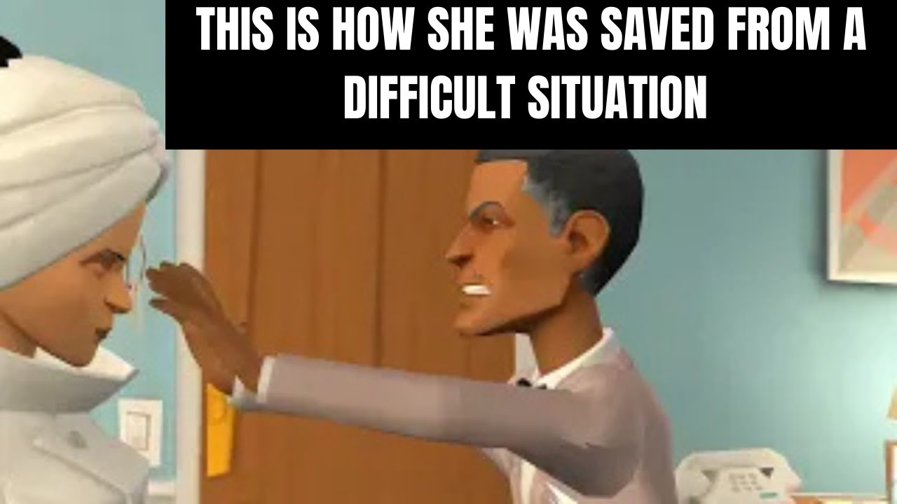 THIS IS HOW SHE WAS SAVED FROM A DIFFICULT SITUATION